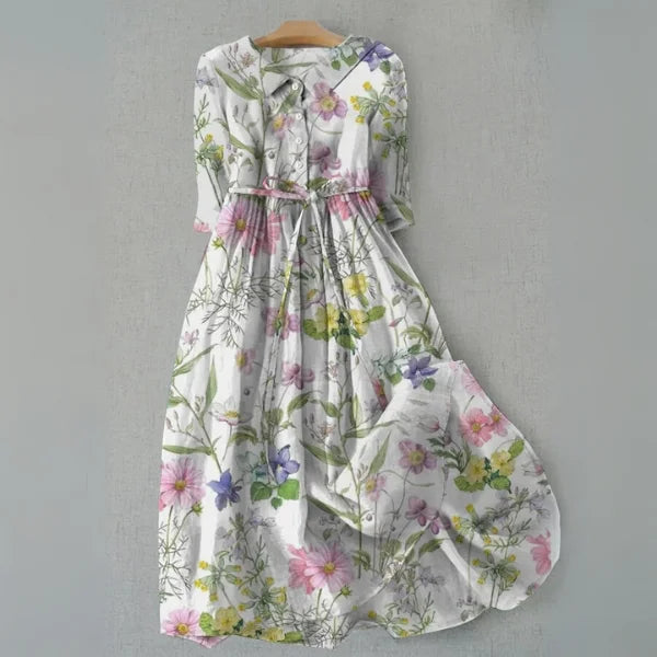 BRIAR | FLORAL SUMMER TRAPEZE DRESS