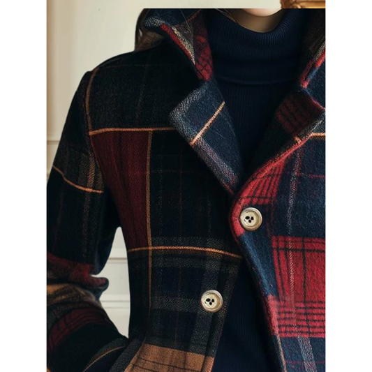 EVELYN | CLASSIC PLAID JACKET