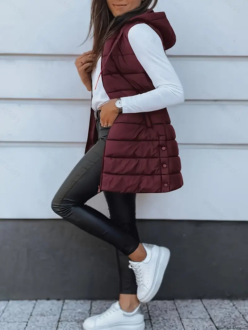 REESE | CASUAL SLEEVELESS LONG VEST