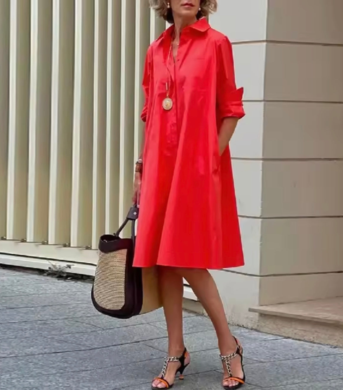 JUDY | TIMELESS SHIRT DRESS