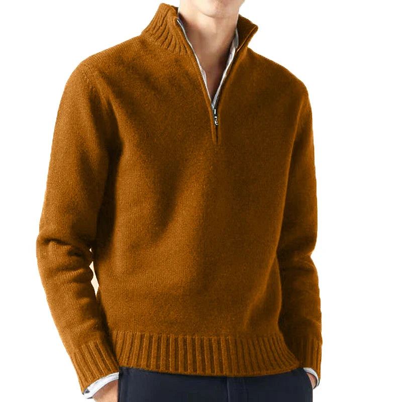Aiden | Luxe Half-Zip Sweater