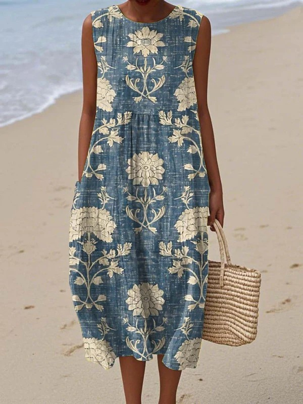 VALERIE | BOHO MIDI DRESS