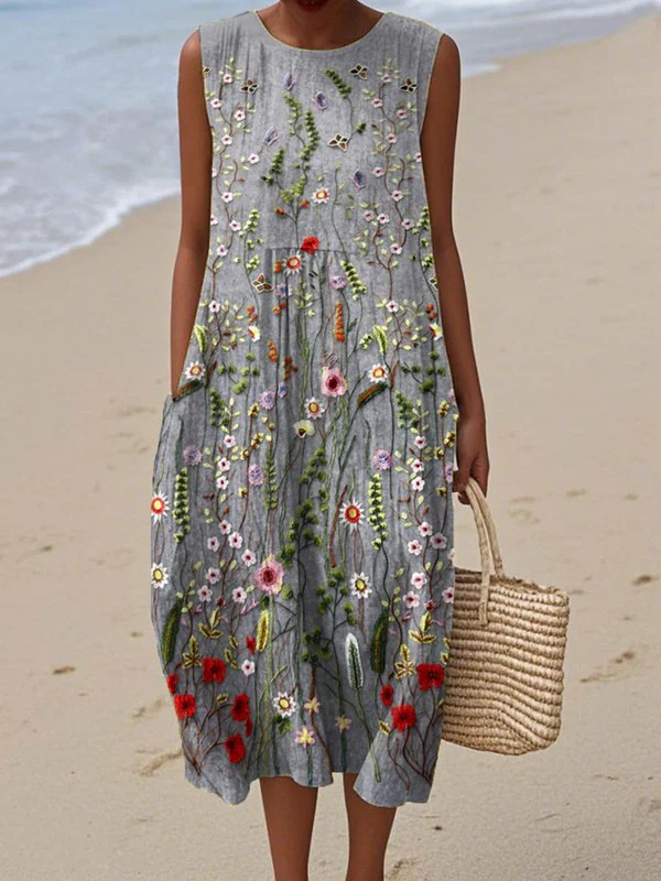 NAOMI | WILDFLOWER MIDI DRESS