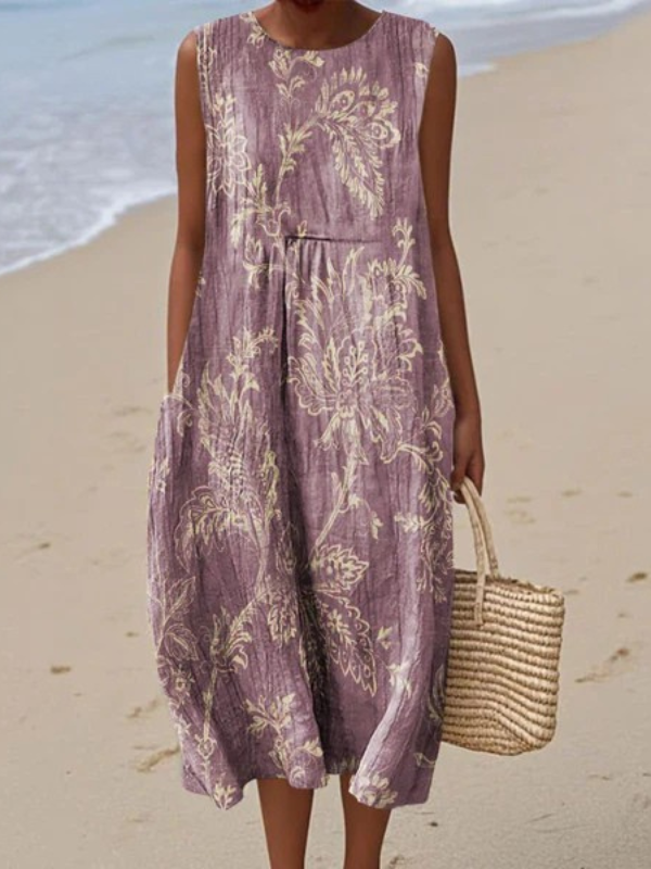 ODETTE | FLORAL MIDI DRESS