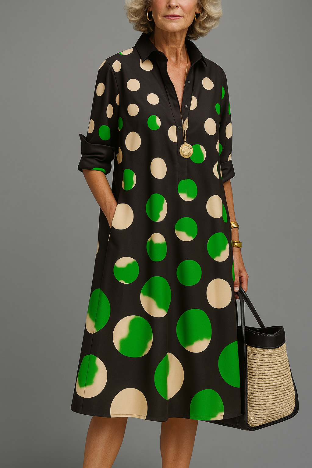 NANCY | ELEGANT MIDI DRESS