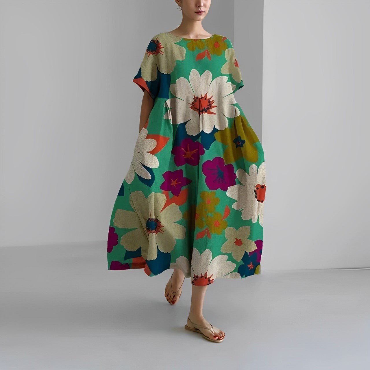 GRACY| GARDEN GODDRES DRESS