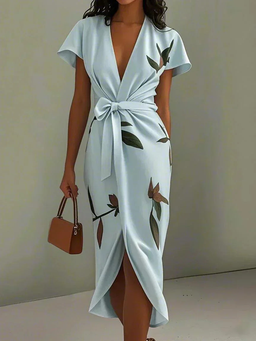 AMIRA | ELEGANT WRAP DRESS