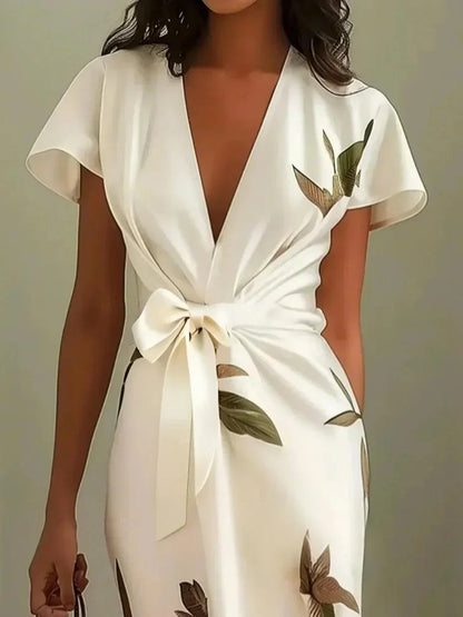 AMIRA | ELEGANT WRAP DRESS