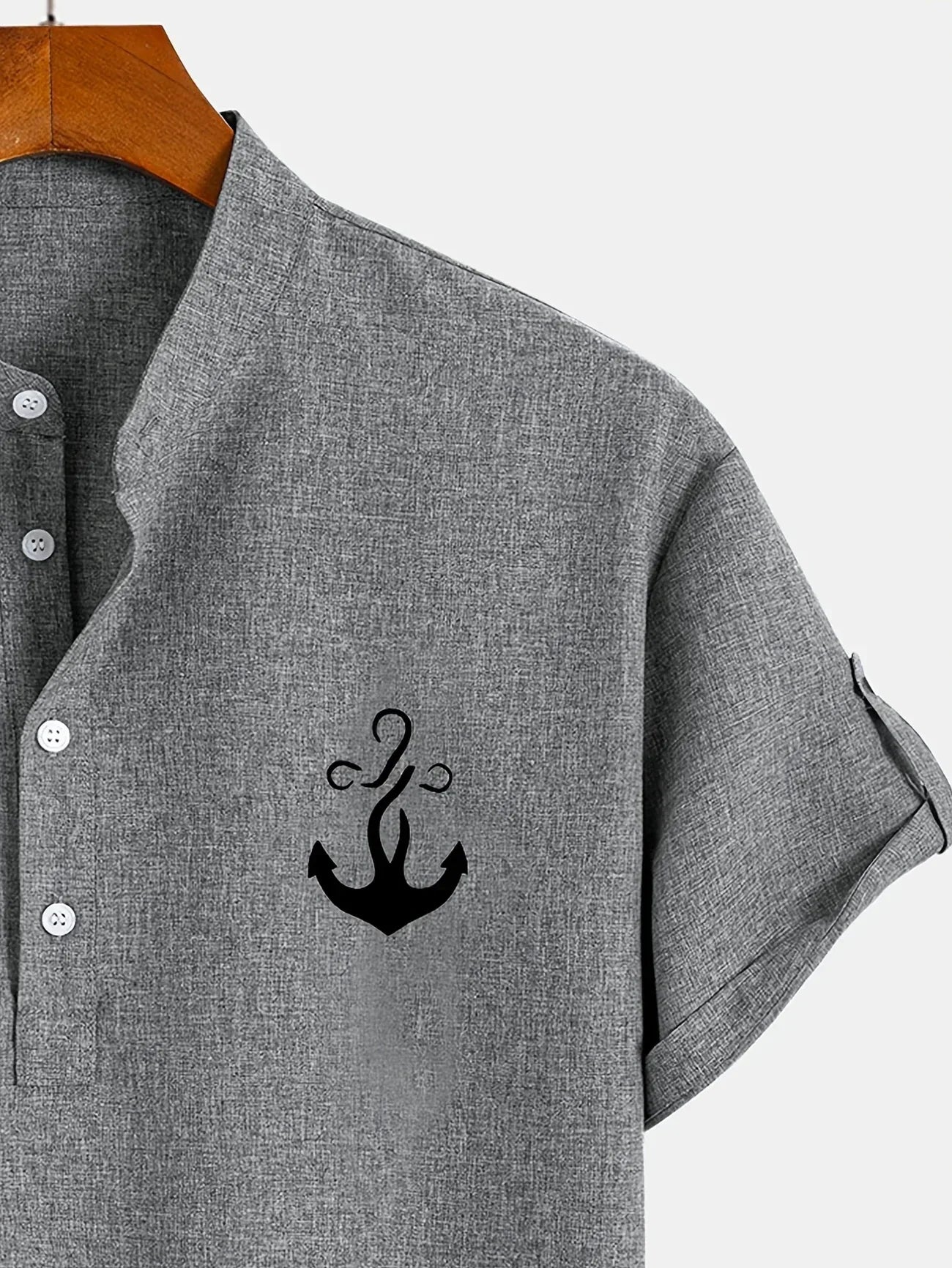 CALEB | STYLISH SHIRT WITH A STAND-UP COLLAR