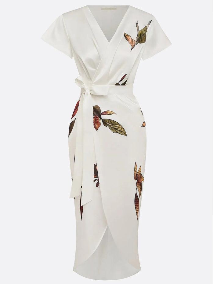 AMIRA | ELEGANT WRAP DRESS