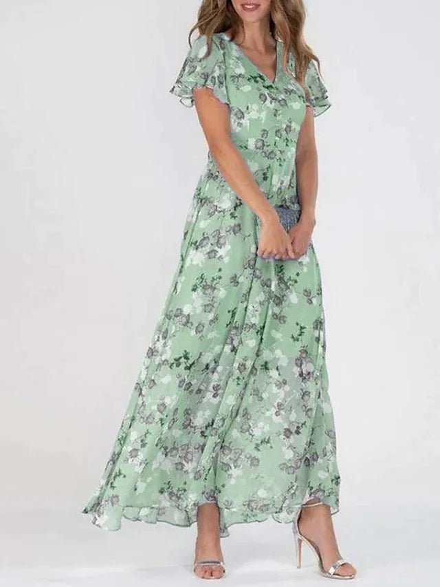 HANNAH | GLAMOROUS TUMMY COVERING DRESS