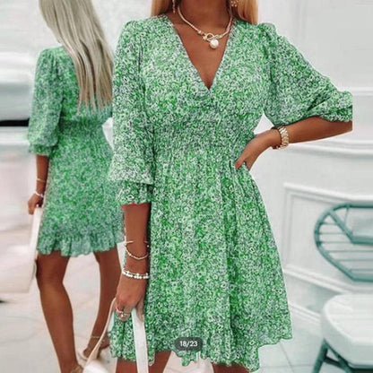 ABBY | ELEGANT FLORAL DRESS