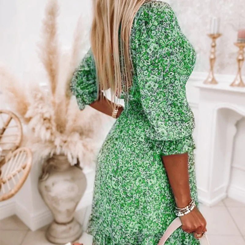 ABBY | ELEGANT FLORAL DRESS