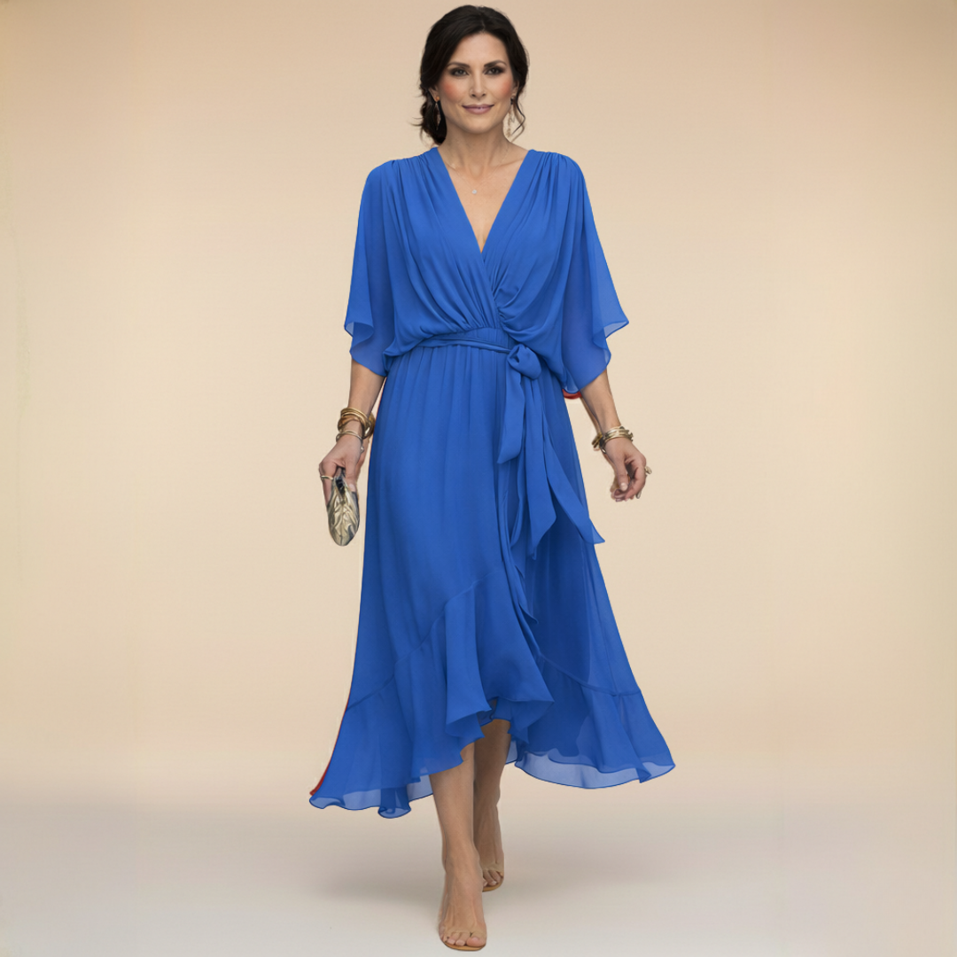 VALENTINA | FLOWING CHIFFON DRESS
