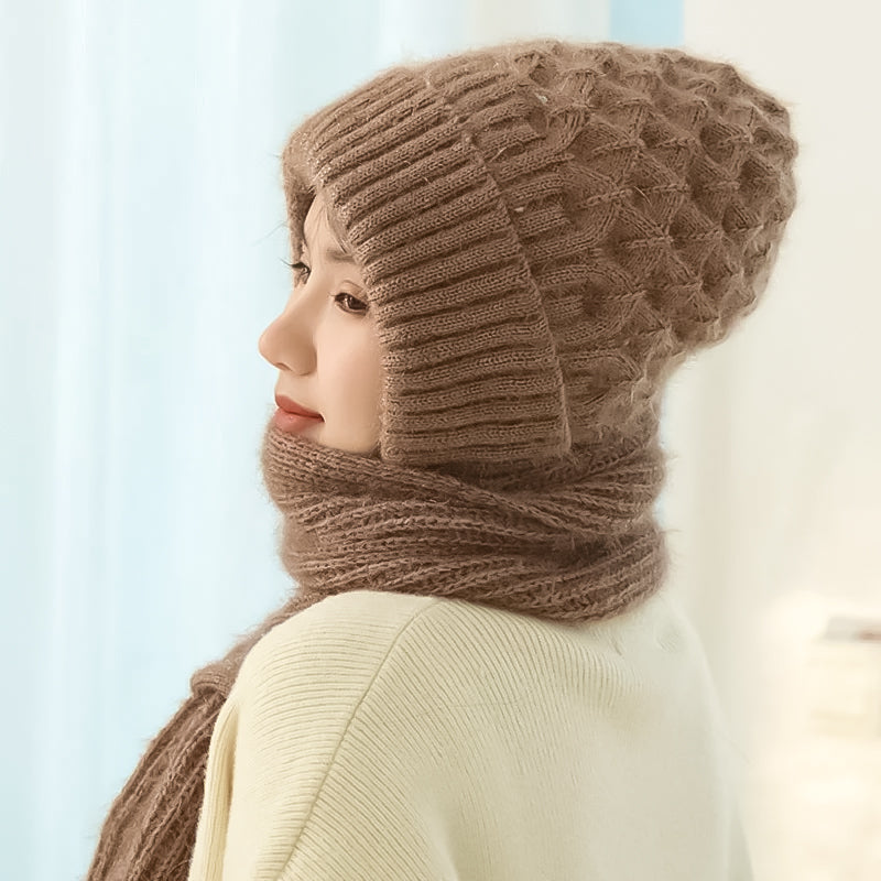 EMILY | FLEECE-LINED WINDPROOF HAT & SCARF