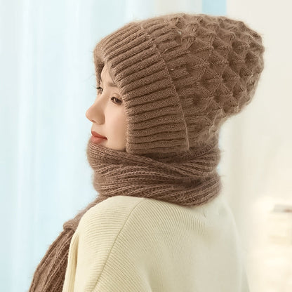 EMILY | FLEECE-LINED WINDPROOF HAT & SCARF