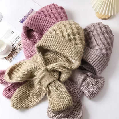 EMILY | FLEECE-LINED WINDPROOF HAT & SCARF