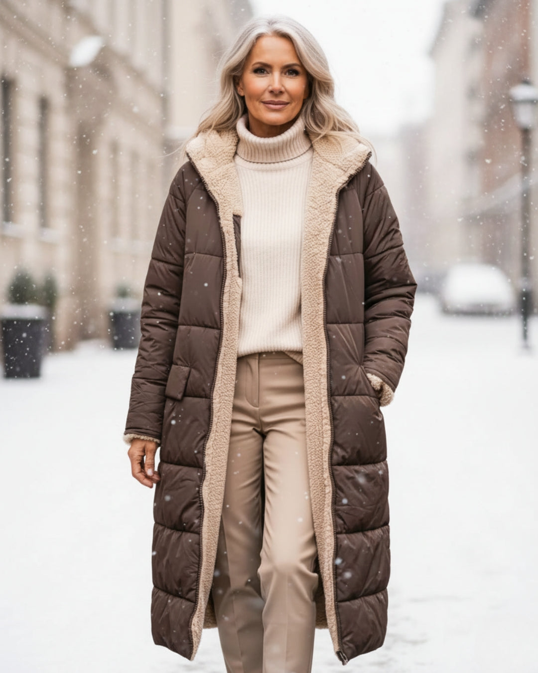 KINSLEY | SHERPA WINTER COAT
