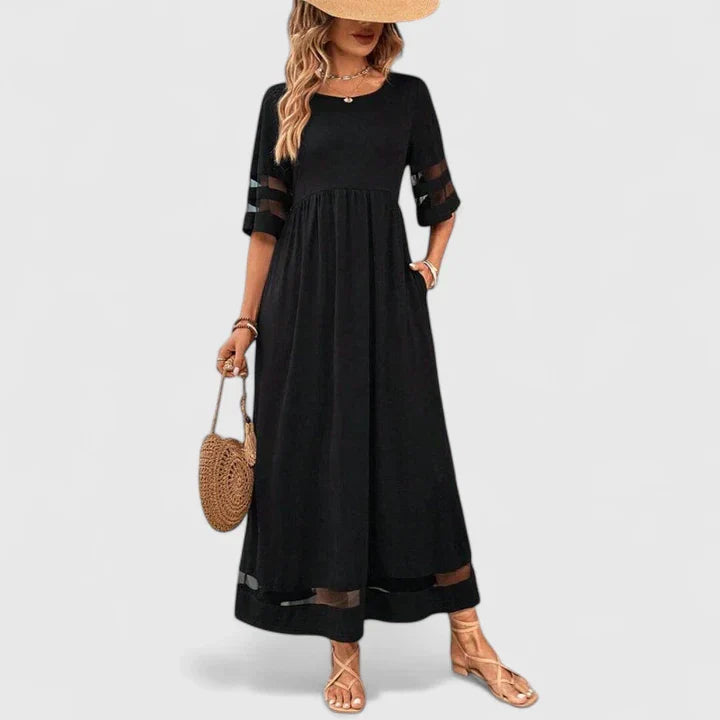 DELYMARINA | ELEGANT MIDI DRESS
