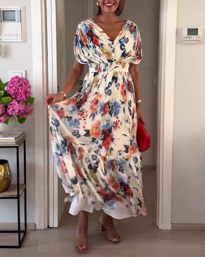 FLORELLE | ELEGANT FLORAL DRESS