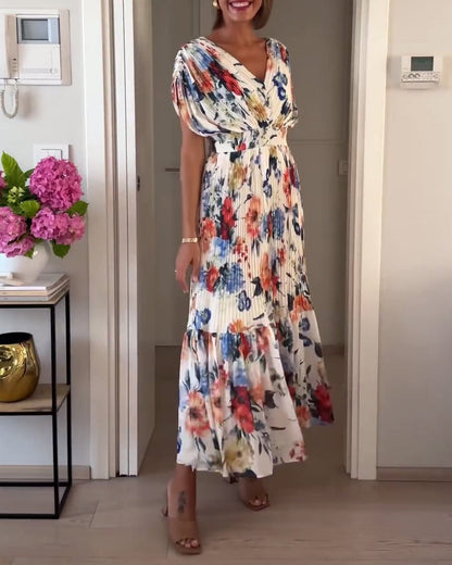 FLORELLE | ELEGANT FLORAL DRESS