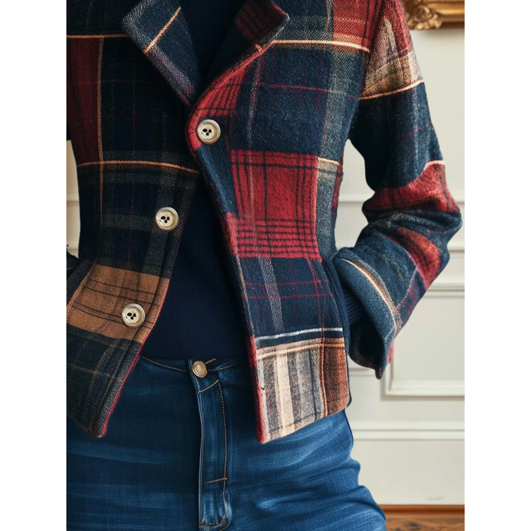 EVELYN | CLASSIC PLAID JACKET