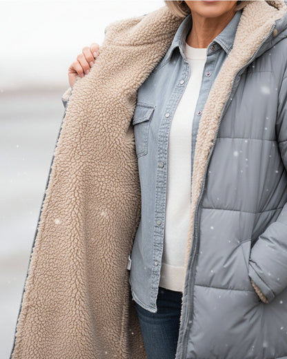 KINSLEY | SHERPA WINTER COAT