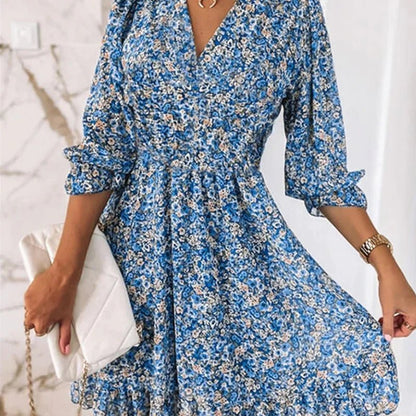 ABBY | ELEGANT FLORAL DRESS