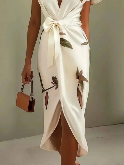 AMIRA | ELEGANT WRAP DRESS