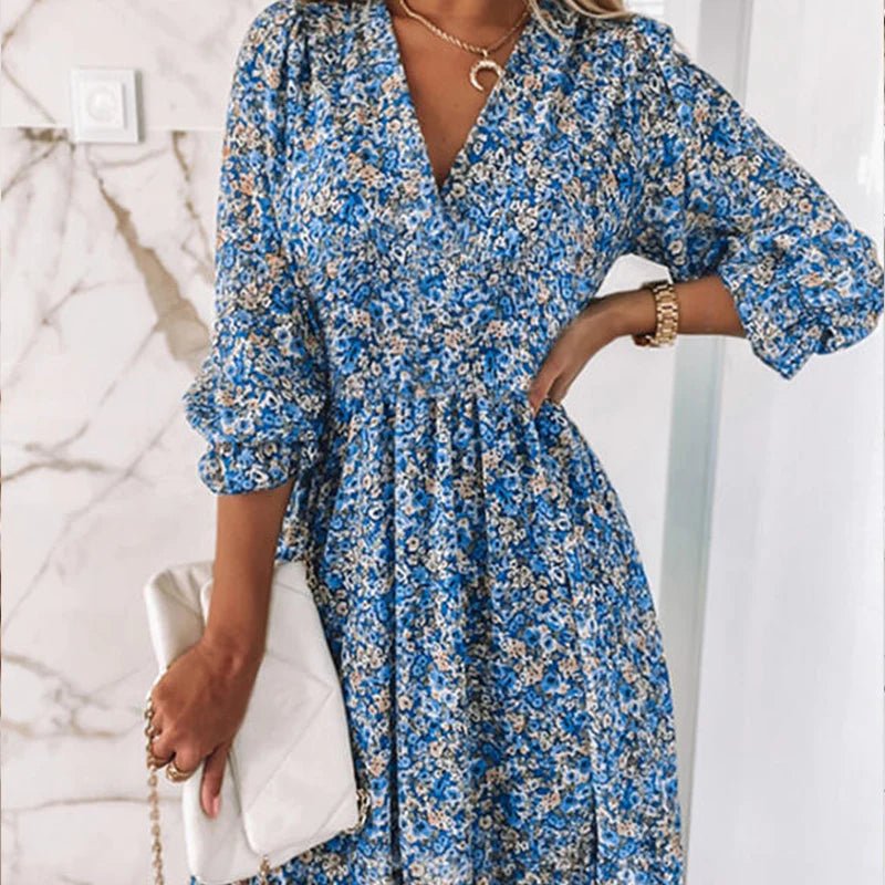ABBY | ELEGANT FLORAL DRESS