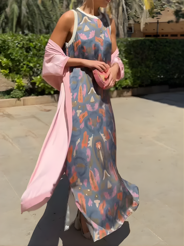 DELLY | BOHO CHIC TWO-PIECE DRESS