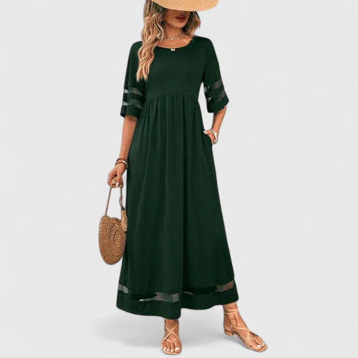 DELYMARINA | ELEGANT MIDI DRESS