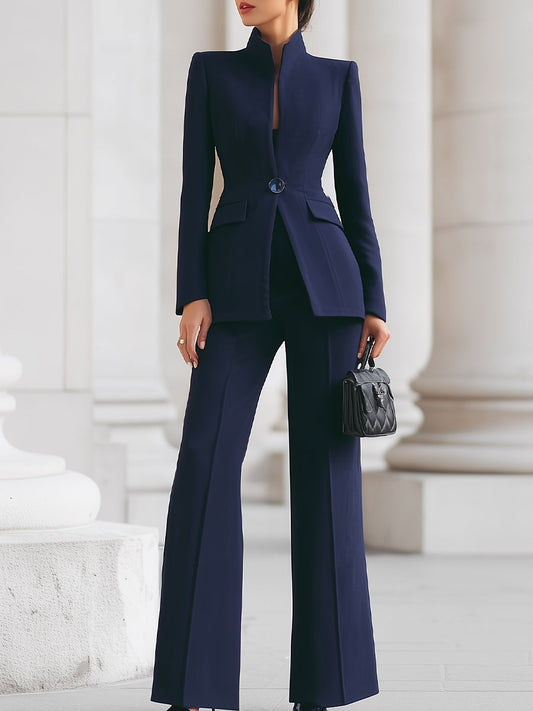 EMMA | ELEGANT BLAZER & PANTS SUT SET
