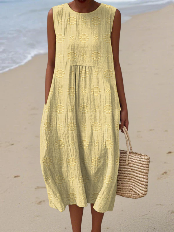 MACKENZIE | EMBROIDERED MIDI DRESS
