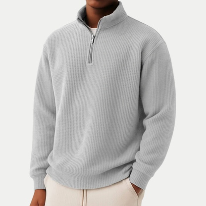 ANTHONY | TIMELESS KNIT QUARTER-ZIP
