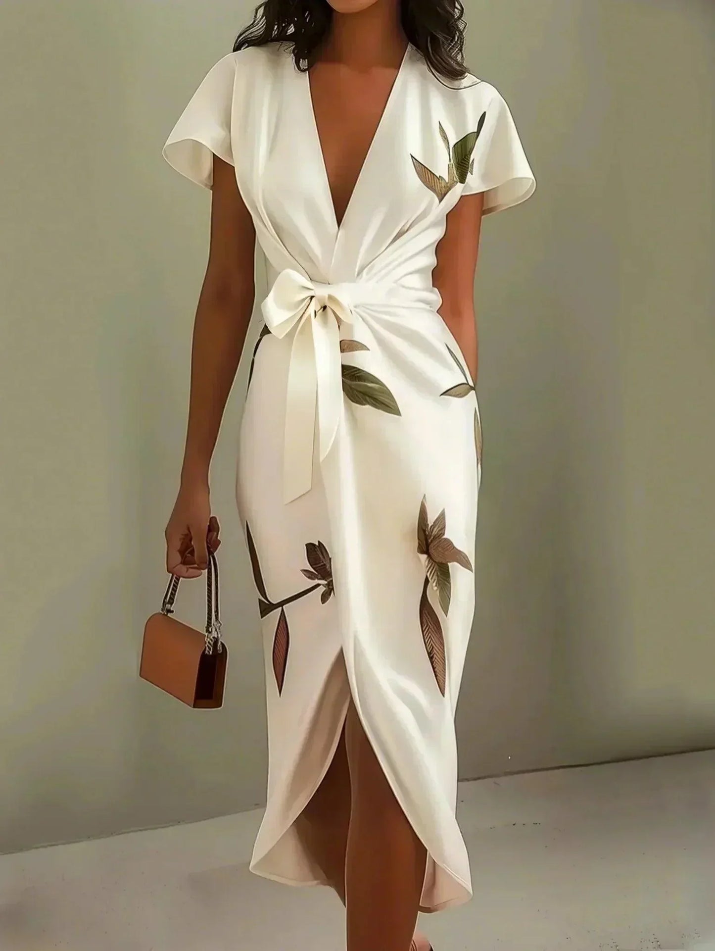 AMIRA | ELEGANT WRAP DRESS