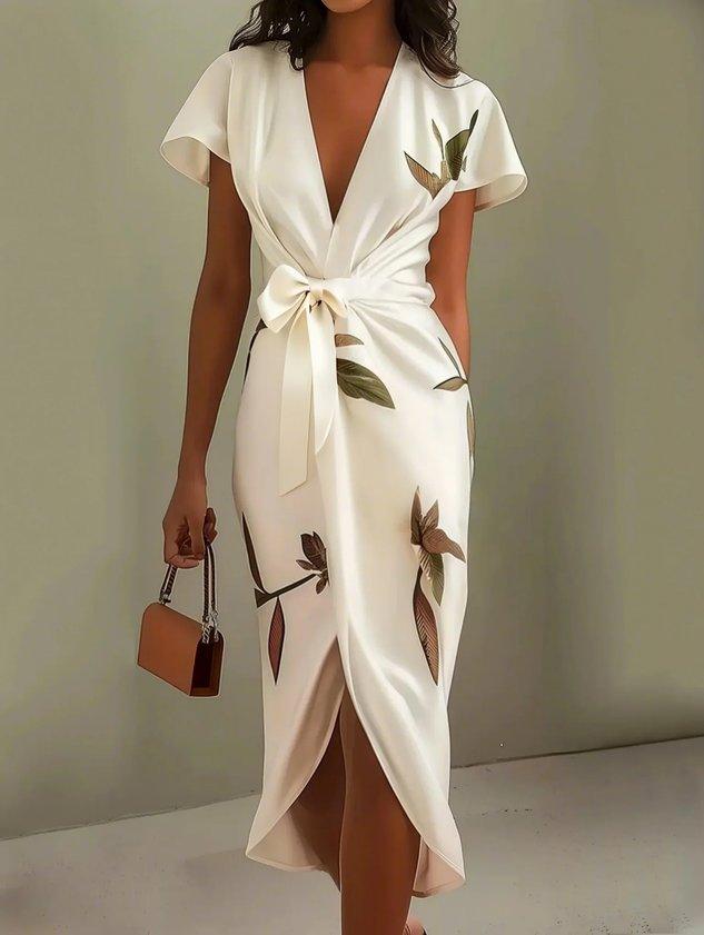 AMIRA | ELEGANT WRAP DRESS
