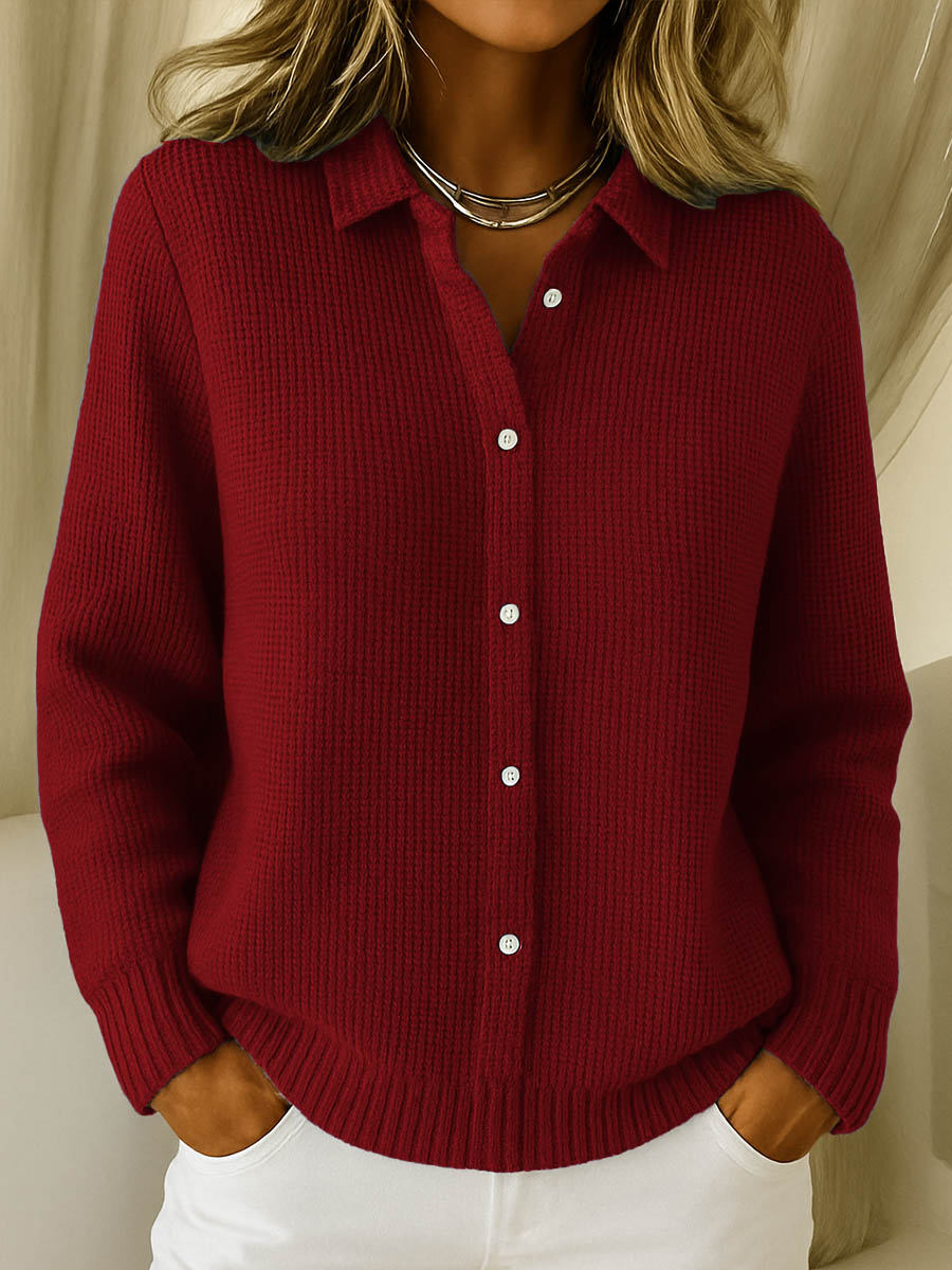 ROBIN |ELEGANT WOMEN'S KNITTED BLOUSE – SOFT, STYLISH, AND VERSATILE