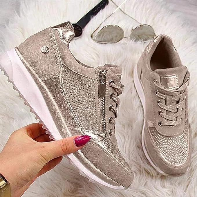 GEORGIA | ZIP-UP ORTHOPEDIC SNEAKERS