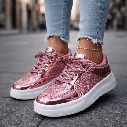 AVELYN | SHIMMER SNEAKERS