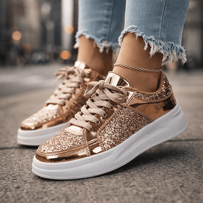 AVELYN | SHIMMER SNEAKERS