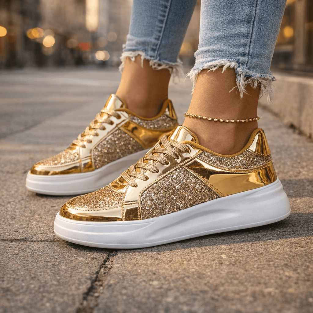AVELYN | SHIMMER SNEAKERS