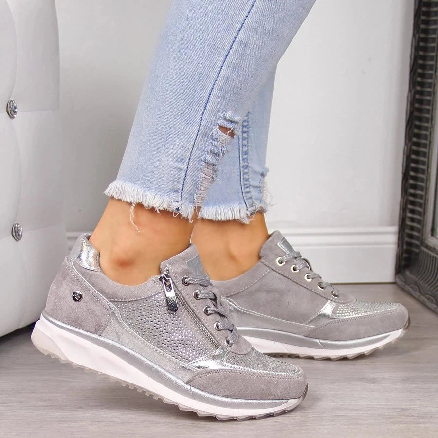 GEORGIA | ZIP-UP ORTHOPEDIC SNEAKERS
