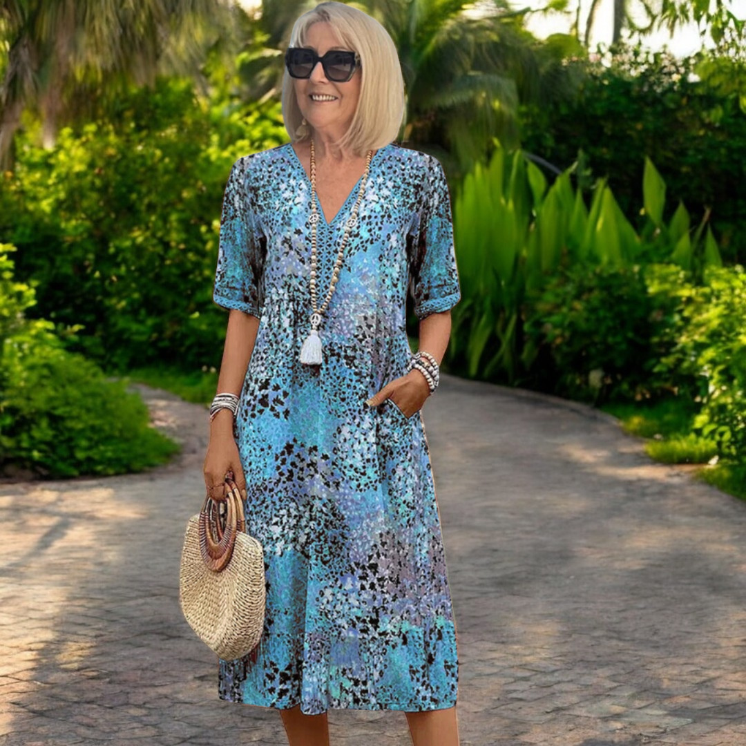 VERA | FLOWING, FLATTERING DRESS