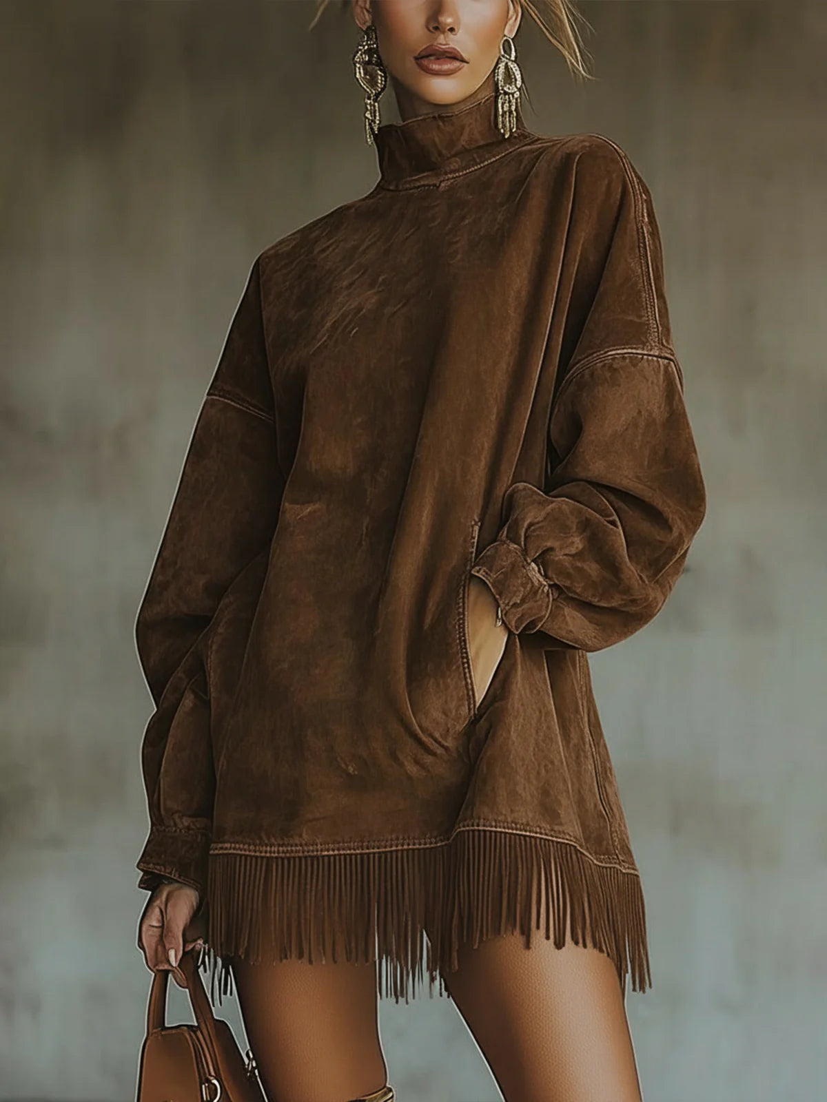 OLIVIA |FRINGE DRESS