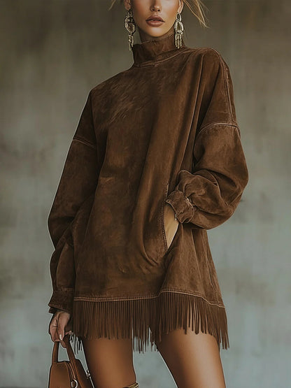 OLIVIA |FRINGE DRESS