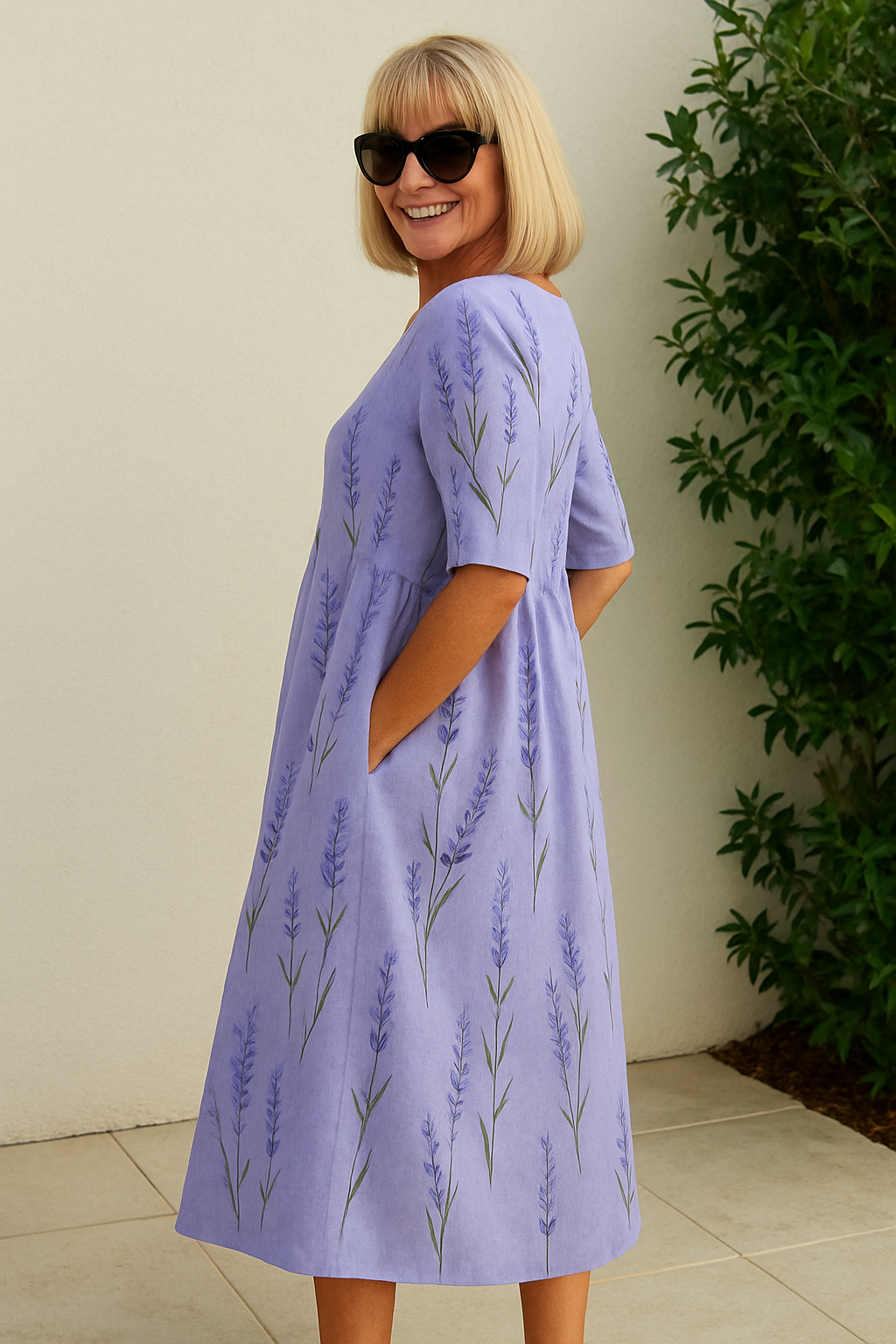 BRIENNE | RELAXED MIDI DRESS - EFFORTLESS ELEGANCE, EVERYDAY COMFORT