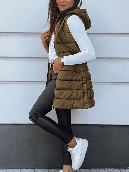 REESE | CASUAL SLEEVELESS LONG VEST