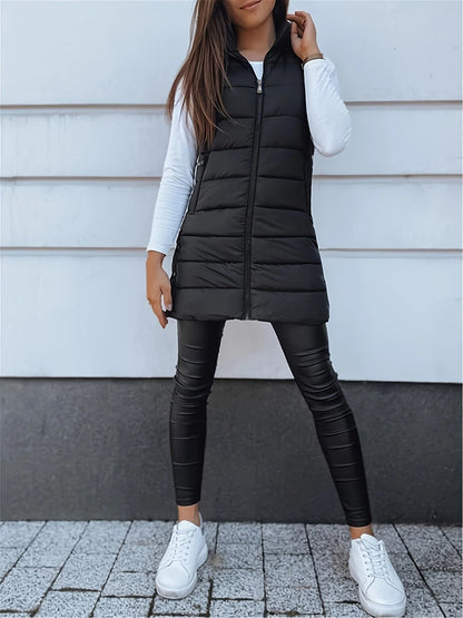 REESE | CASUAL SLEEVELESS LONG VEST
