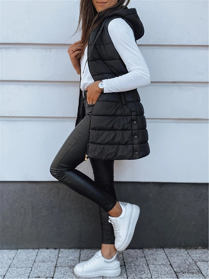 REESE | CASUAL SLEEVELESS LONG VEST